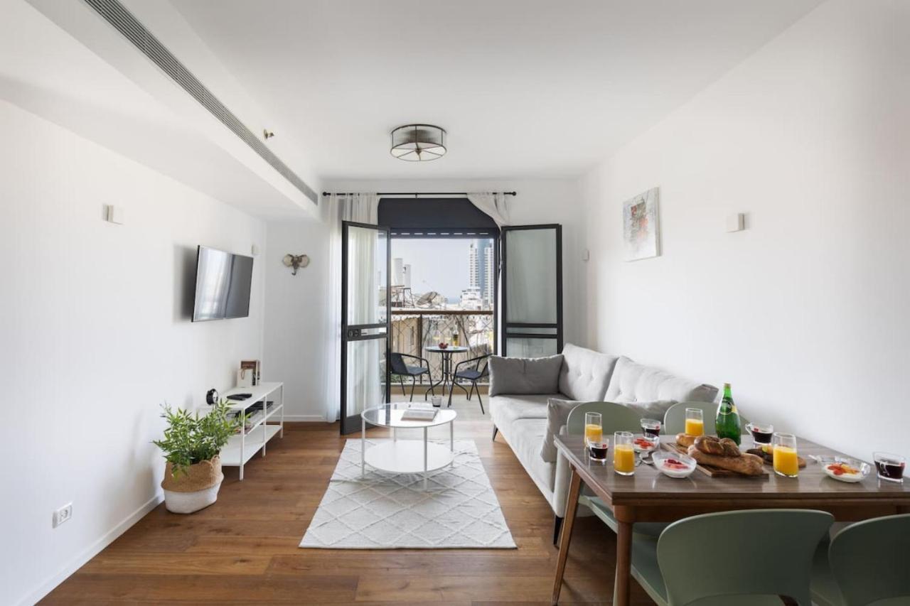 Elegant Apartment W Balcony & Mamad In Heart Of Tel Aviv By Sea N' Rent Exterior photo